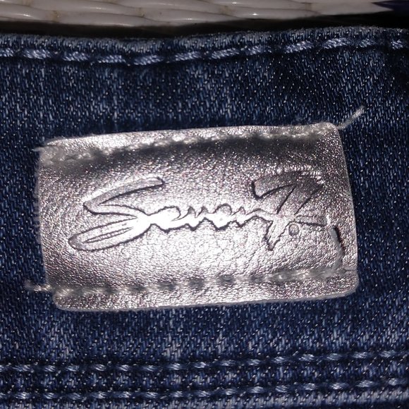 SEVEN 7 Rocker Slim Boot Jean 26 inch inseam. - Picture 7 of 9